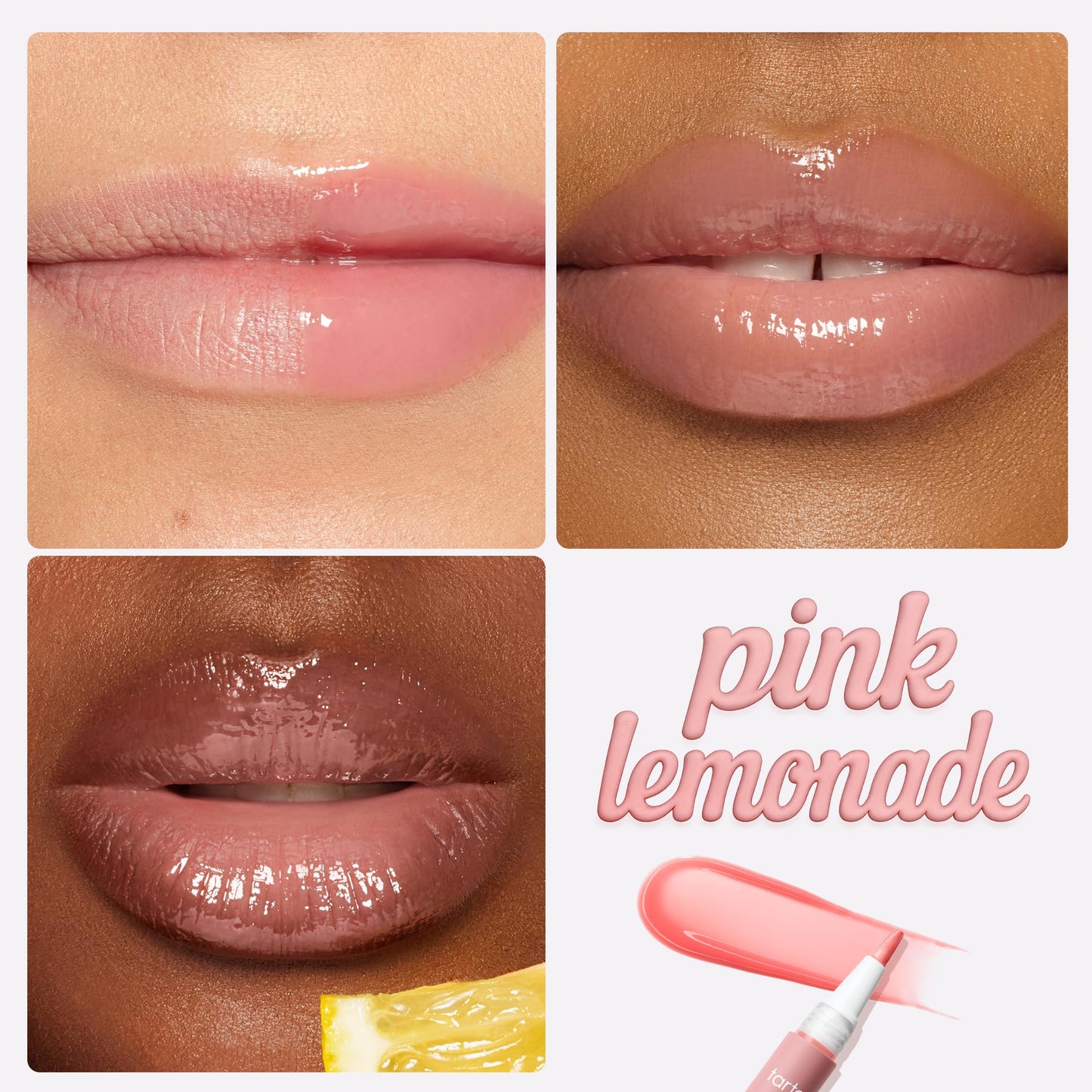 tarte maracuja juicy lip gloss - Peptide-Infused Hydrating Glossy Balm, 12HR Instant Moisture lipgloss, Includes Collectible Charm, Vegan