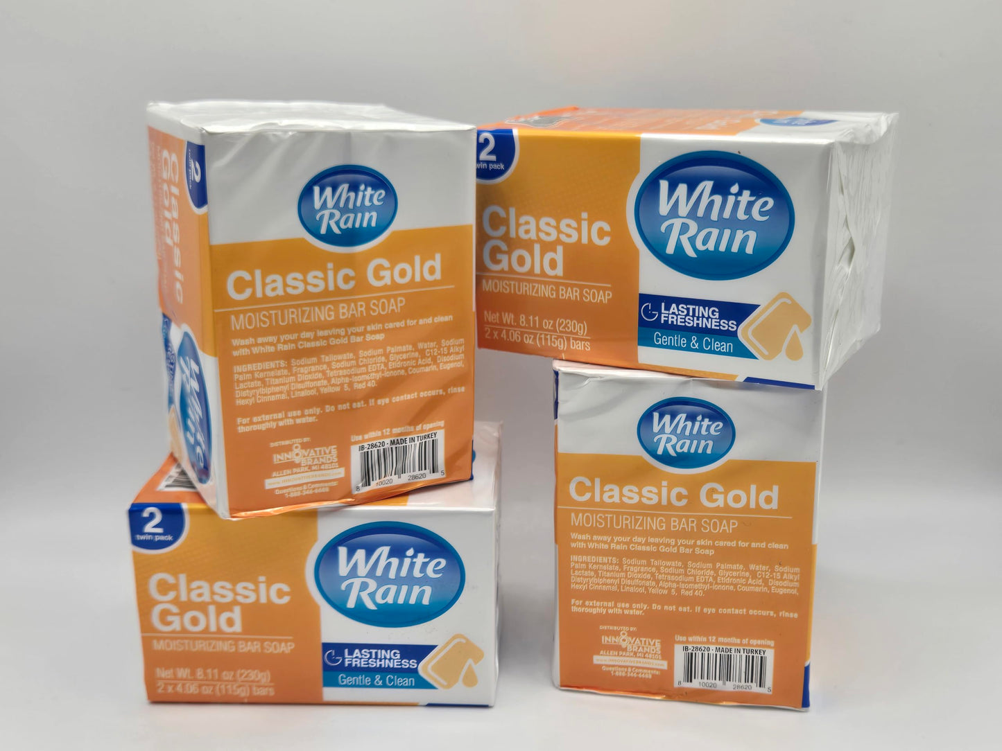 White Rain Classic Gold Moisturizing bar soap