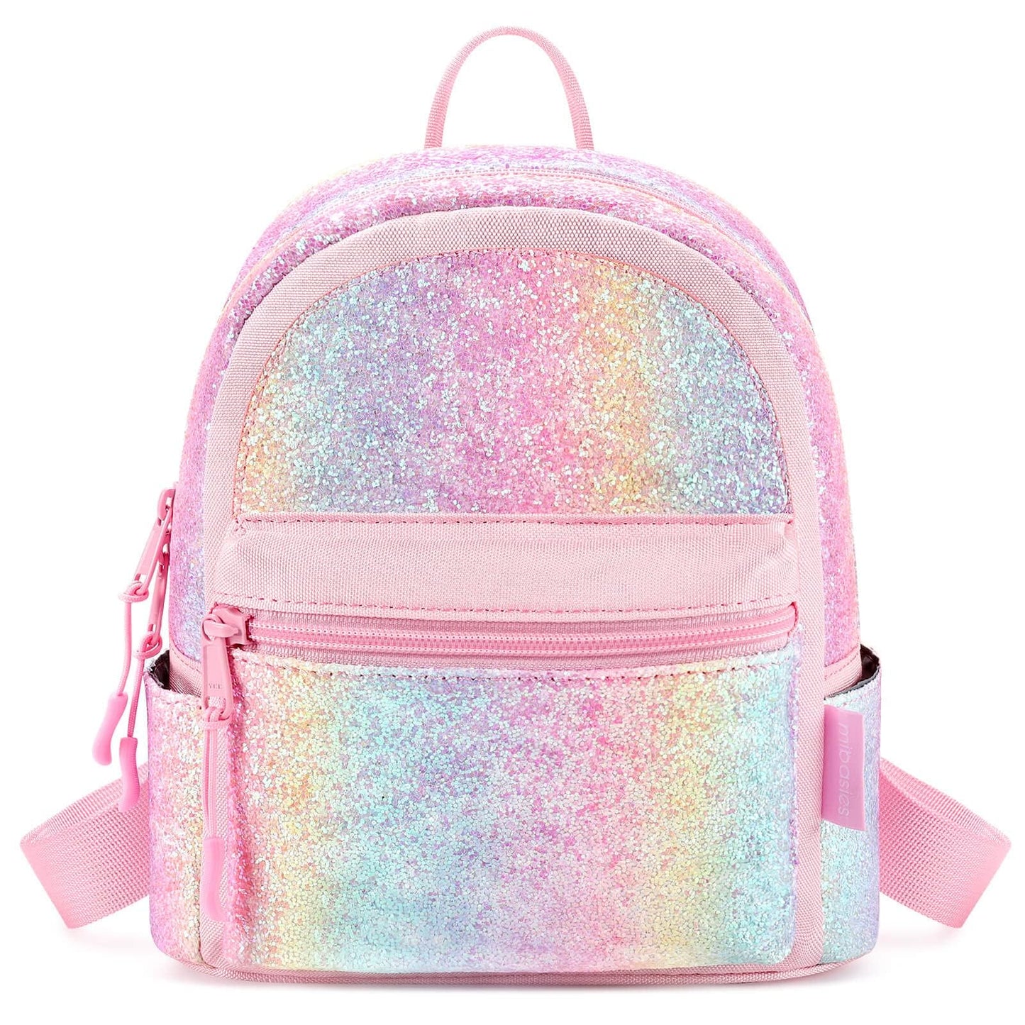 mibasies Mini Backpack for Girls Kids Rainbow Purse Dance Bag for Girls Gifts age 2 3 4 5 6 7 8 yrs
