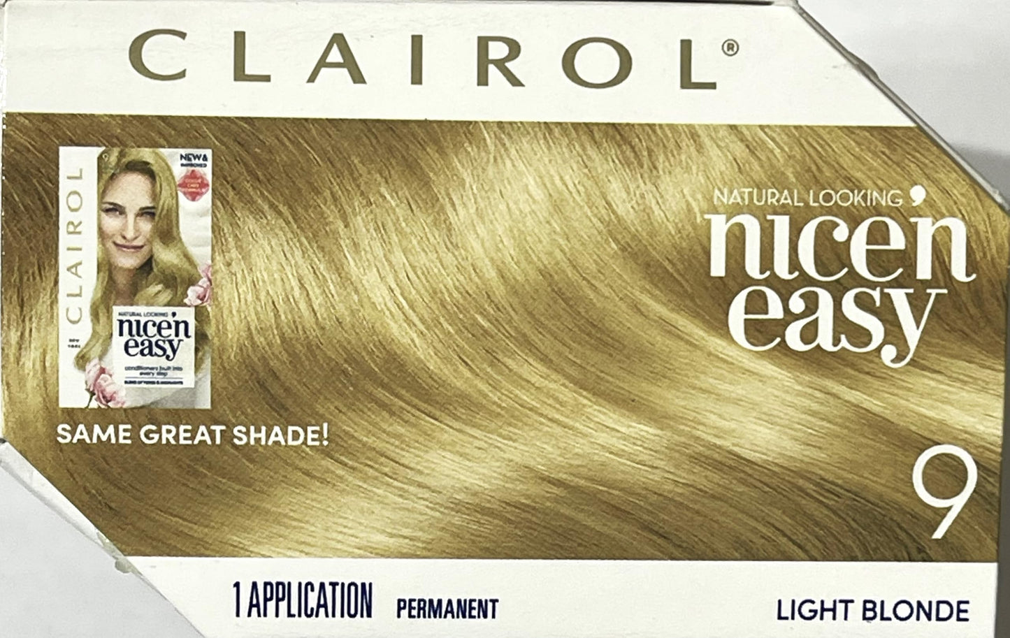 Clairol Nice 'n Easy Permanent Color [9] Light Blonde 1 Kit