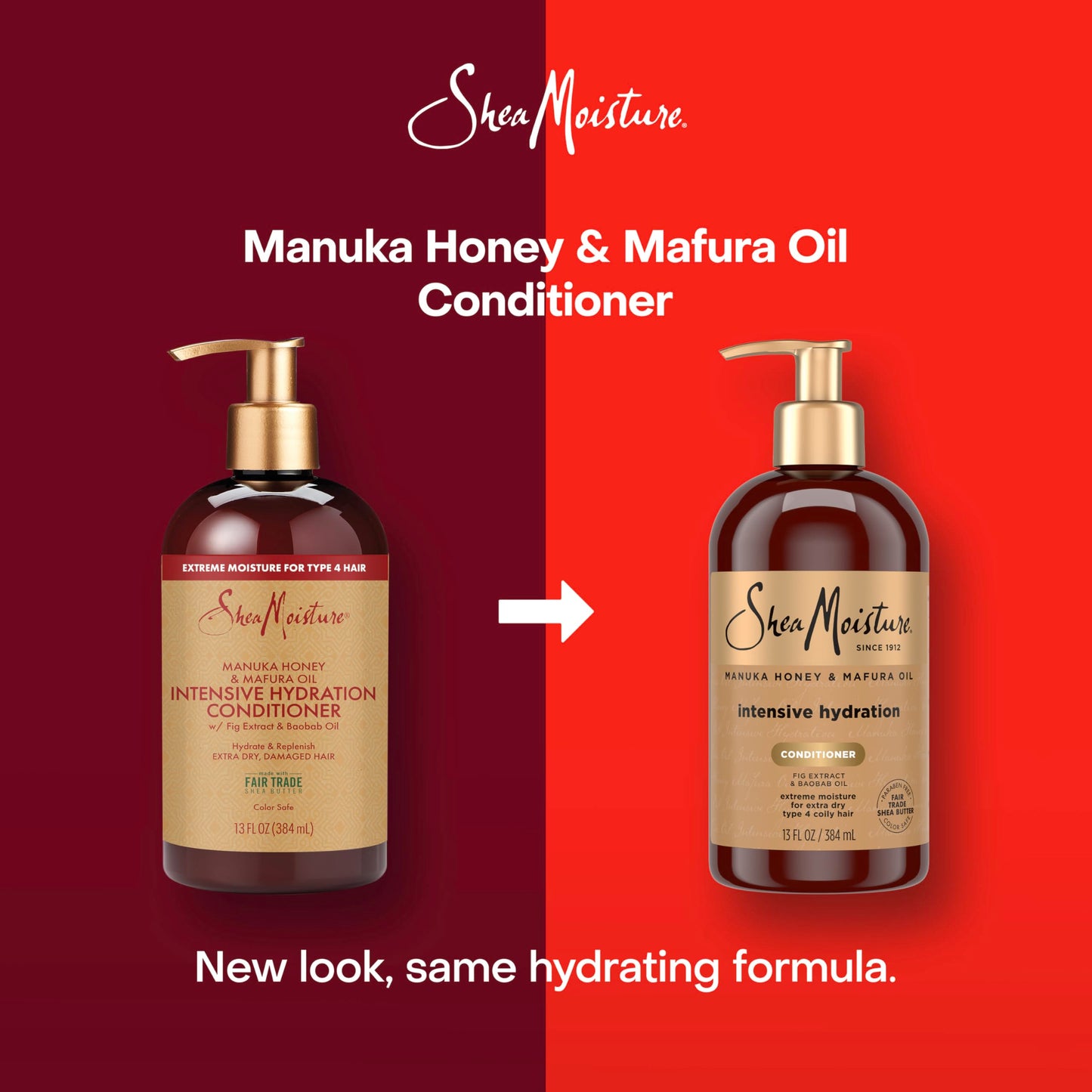 SheaMoisture Intensive Hydration Conditioner Manuka Honey and Mafura Oil for Dry, Damaged Hair Deep Moisturizing Conditioner 13 oz Beauty and Personal Care Shea Moisture