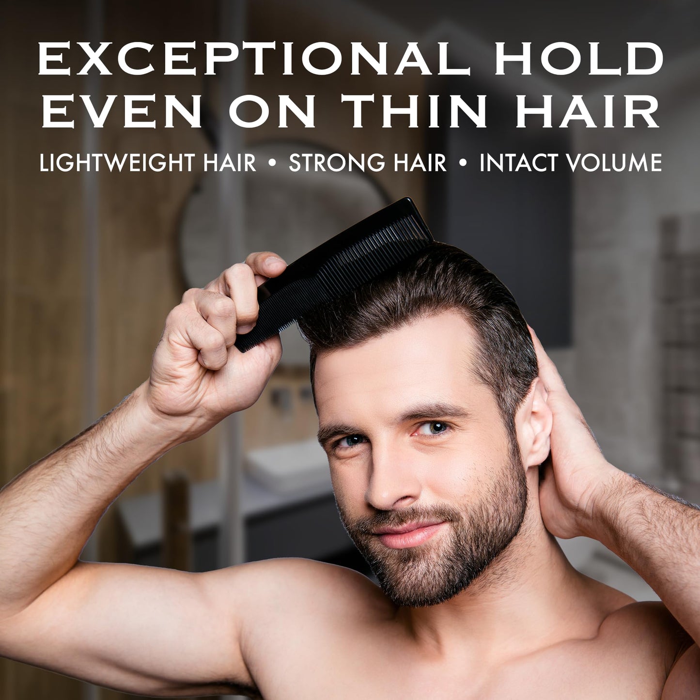 Consort Extra Hold Scented Aerosol Hair Spray for Men, 12-Hour Hold, Fast Drying, Not Sticky or Stiff, 8.3 oz