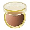 Kosas The Sun Show Glowy Warmth Baked Bronzer - Talc-Free Powder Bronzer for Face, Buildable Color, Natural Glow, Lightweight Finish, Escape