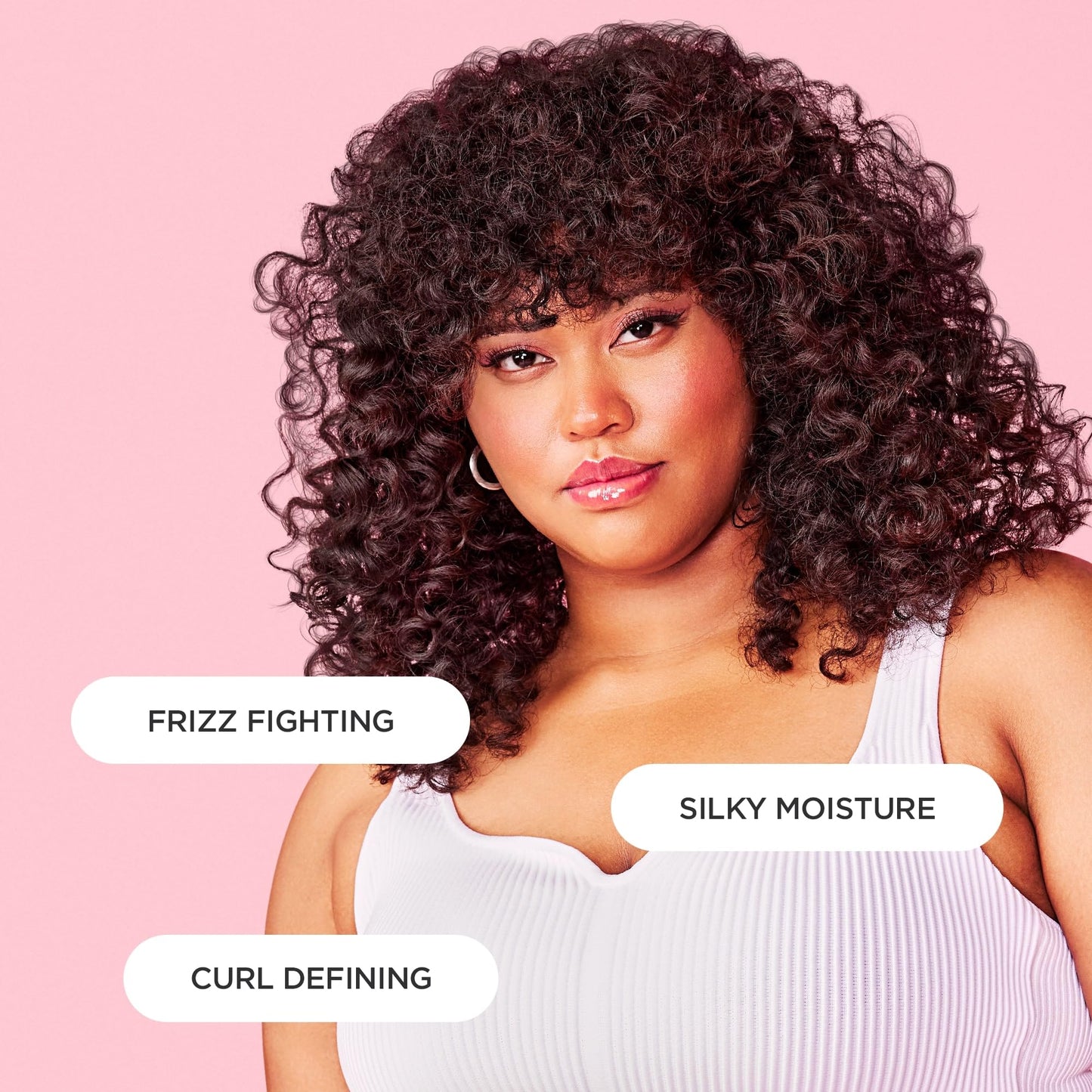 Cake Beauty Curl Defining Cream, The Curl Friend - Moisturizes and Defines Curls - For Frizz Control & Detangling - Avocado Oil, Soybean Oil & Shea