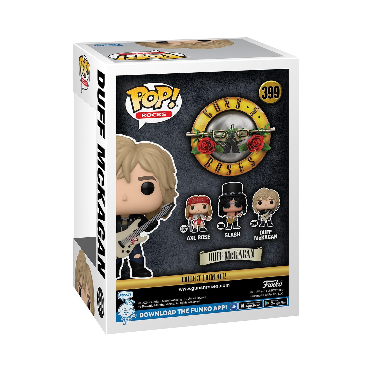 Funko POP! Rocks: Guns and Roses - Duff McKagan - (1980's) - Collectable Vinyl Figure - Gift Idea - Official Merchandise - for Kids & Adults - Music…