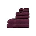 Austin Horn Classics Zero Twist Towel Set -2 Bath Towel, 2 Hand Towel & 2 Wash Cloth, Durable & Machine Washable, Soft & Absorbent Towels (Cotton…