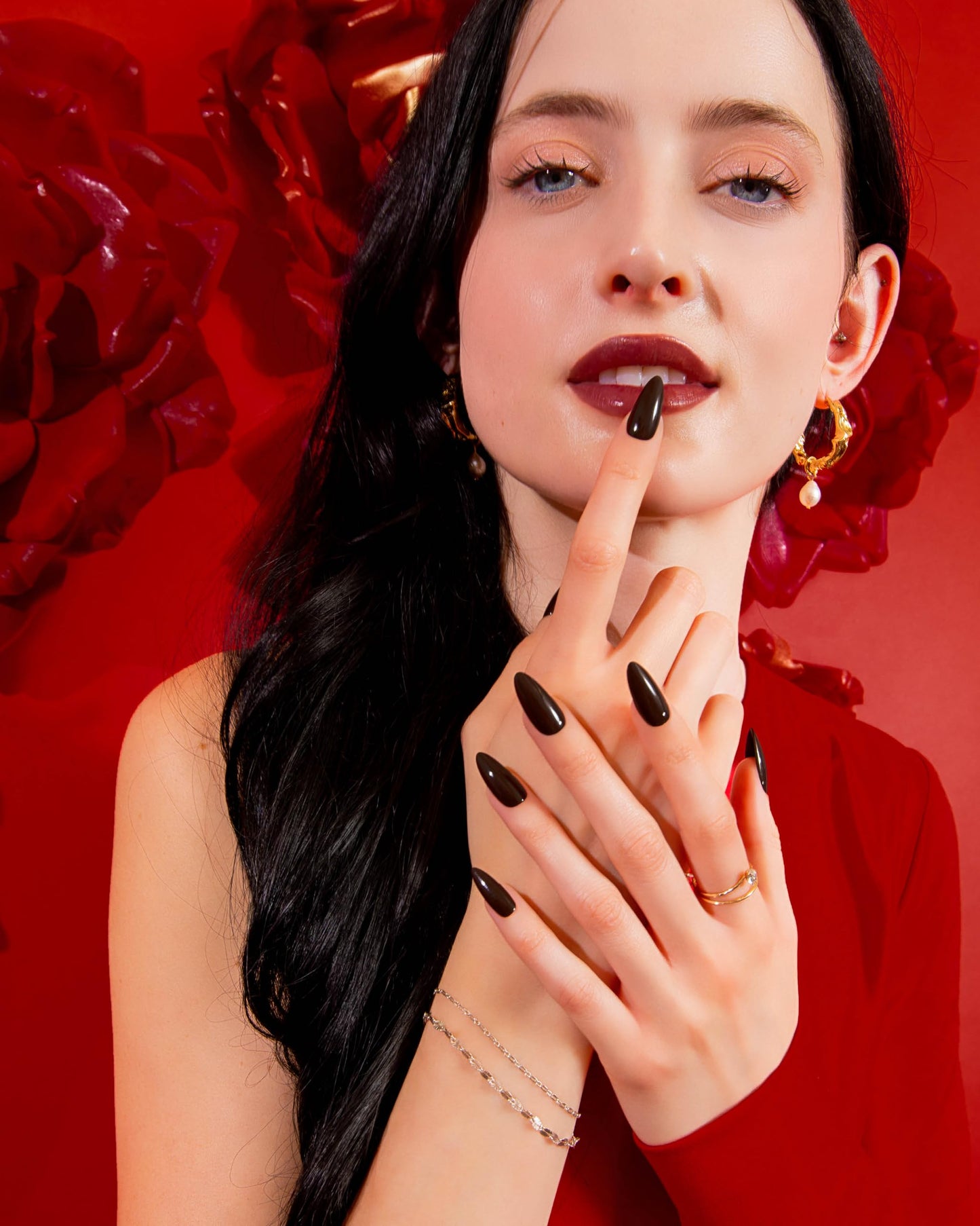 Gelish Floral Wonderland TPO-Free Gel Nail Polish - Dark Empress, 15mL Beauty & Personal Care Gelish