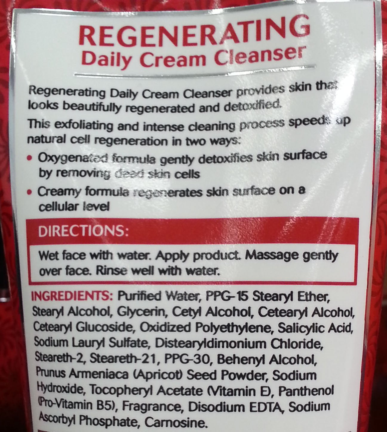 Equate Rejuvenating Daily Regenerating Cleanser 5 oz
