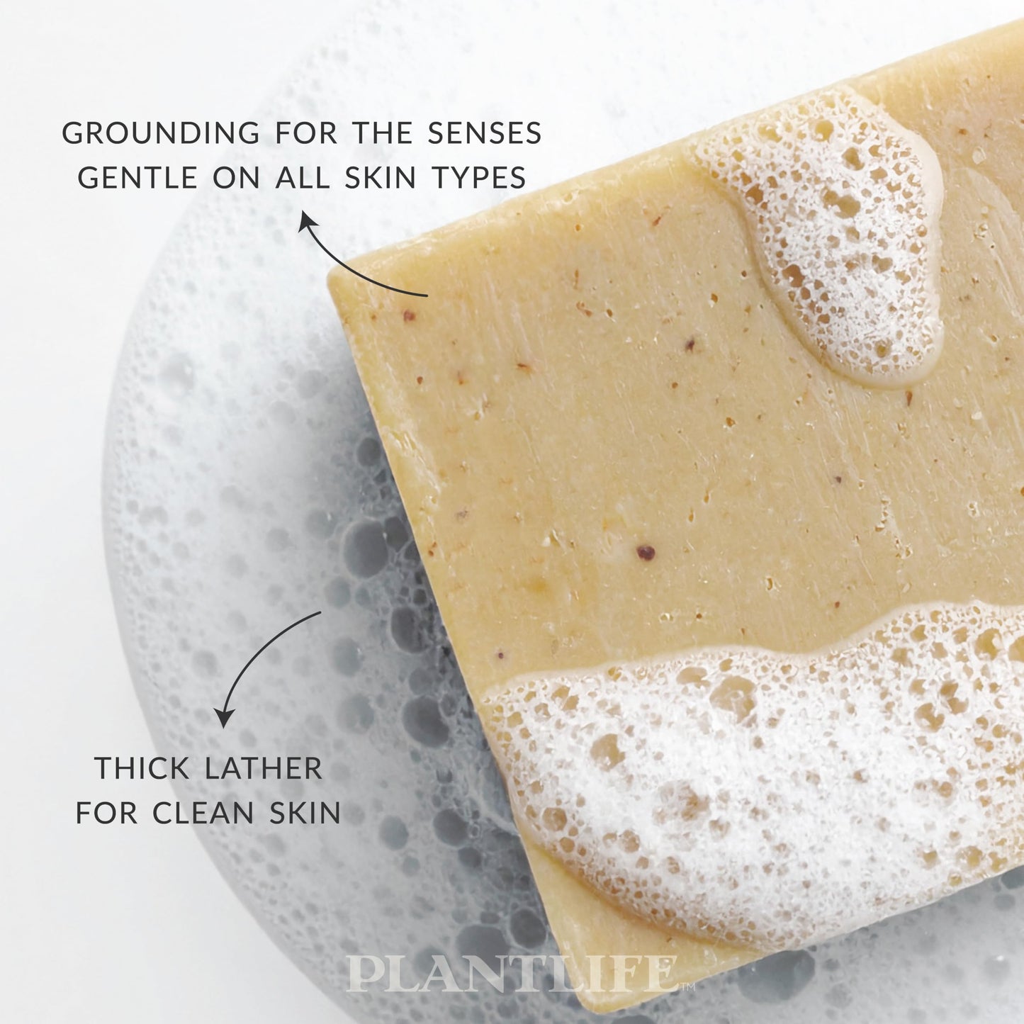 Plantlife Frankincense Myrrh Bar Soap - Moisturizing and Soothing Soap for Your Skin - Hand Crafted Using Plant-Based Ingredients - Made in California