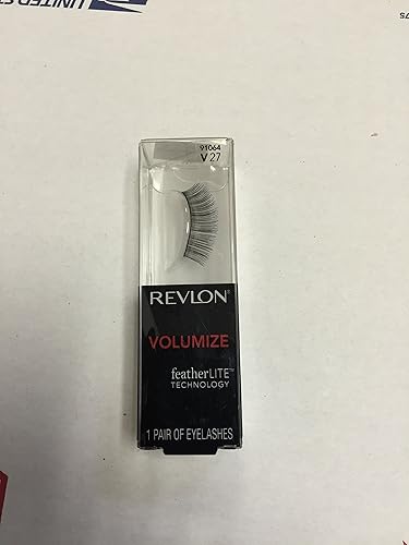 Revlon Volumize False Eyelashes, V27, 1 pr