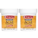 De La Cruz 10% Sulfur Ointment Cystic Acne Spot Treatment for Face & Body Skin Care Face Mask & Blackhead Remover, Treatment for Hormonal Acne 2.6 oz