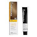 AGE beautiful Permanent Hair Color Dye Liqui Creme | 100% Gray Coverage | Anti-Aging Haircolor | Biotin for Thicker, Fuller Hair | Professional Salon