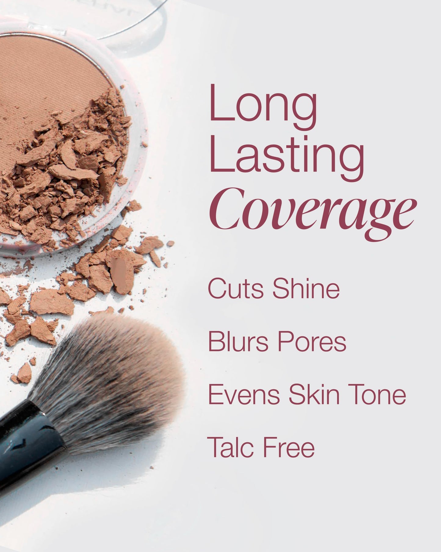 Mineral Fusion Pressed Powder Foundation - Matte Finish Face Powder for Fair Skin with Peachy Undertones - Age Defying Foundation Makeup - Talc Free, Hypoallergenic, Cruelty-Free (Neutral 1)