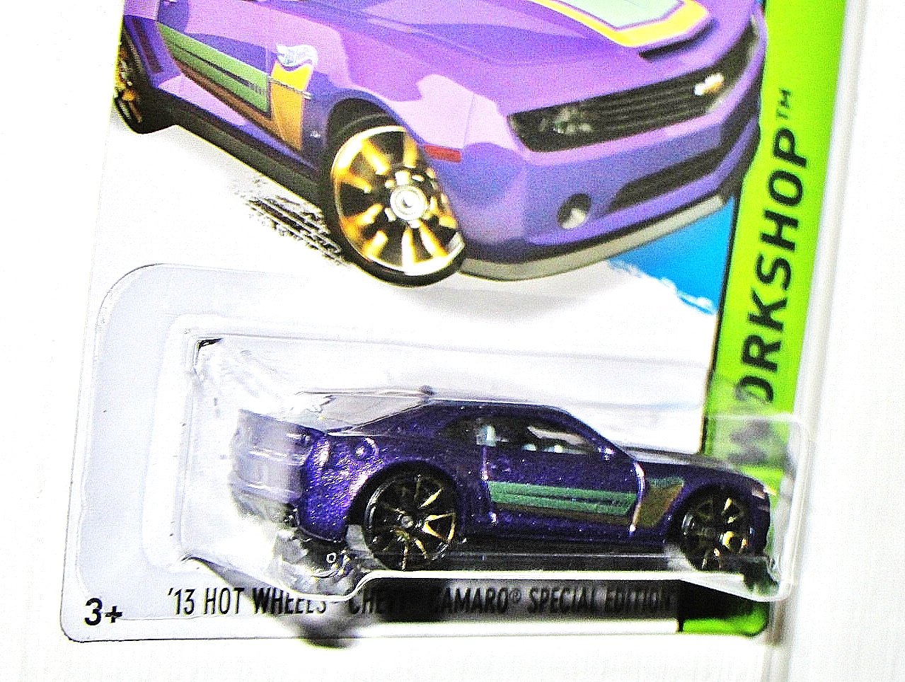Hot Wheels, 2015 HW Workshop, '13 Hot Wheels Chevy Camaro Special Edition [Purple] 232/250