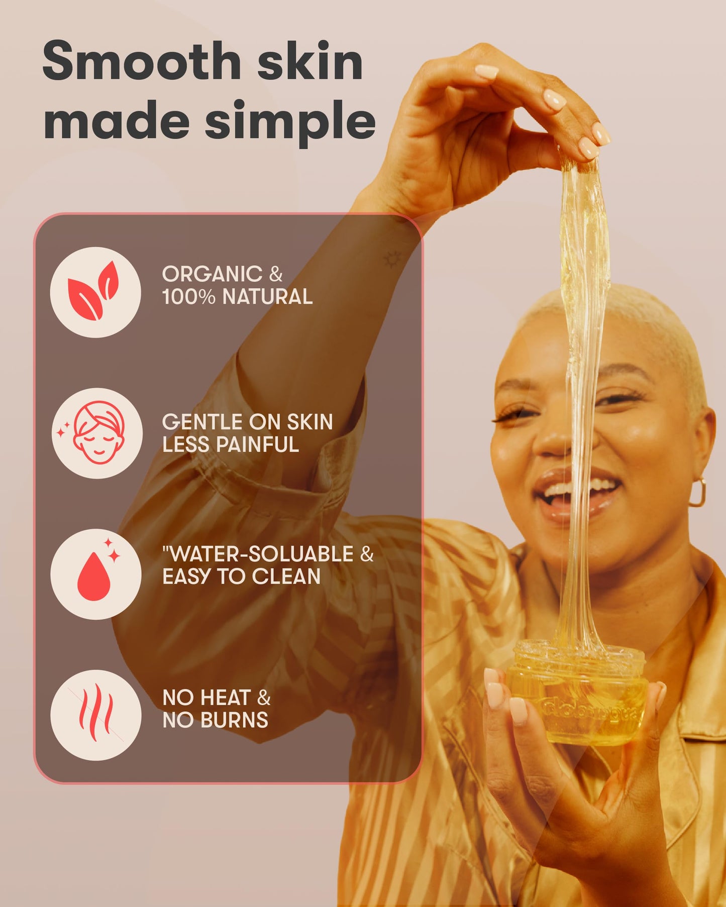 Sugardoh Sugar Waxing Kit for Women As Seen On Shark Tank (Mini Kit Firm) Face, Arms, & Legs, Sugar Wax Hair Removal- Sugaring Tiktok Viral Products Beauty and Personal Care SUGARDOH