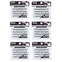 Ardell Double Individuals Knot Free Double Flares Black Med (6 Pack)