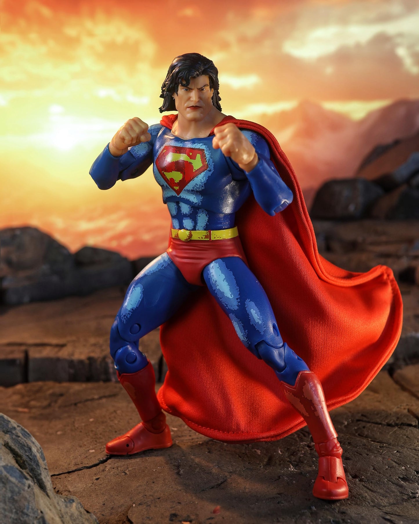 McFarlane Toys - DC Multiverse Superman (Justice League Task Force) 7in Build-A Figure