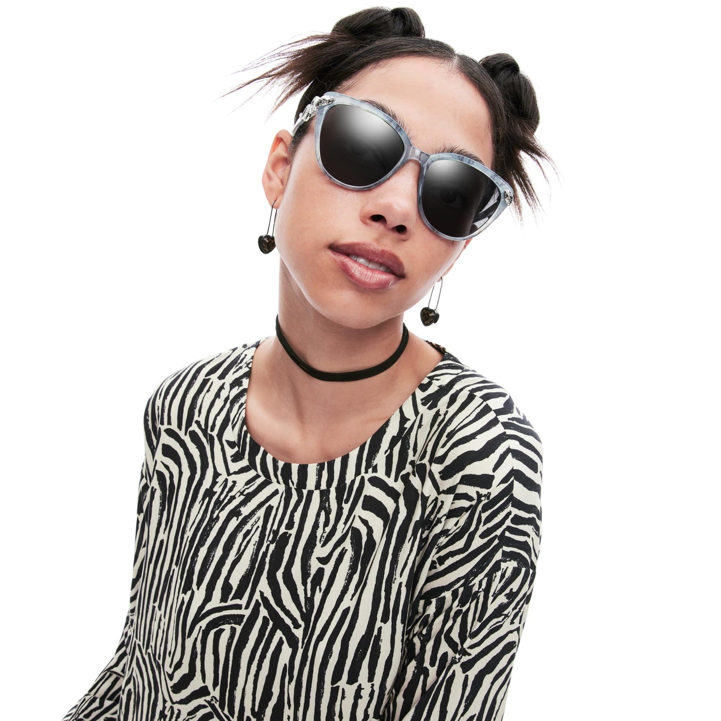 Betsey Johnson Women's Summertime Sunglasses Shield, Rainbow, 145 mm