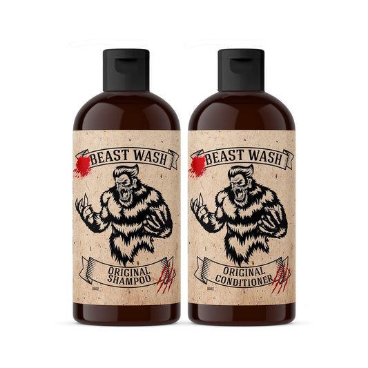 Johnny Slicks Hair Cleaning Kit - Supports Scalp & Hair Hydration - Organic Shampoo & Conditioner - Aloe, Shea Butter & Vitamin E - Original Scent - 2 Beauty & Personal Care Johnny Slicks