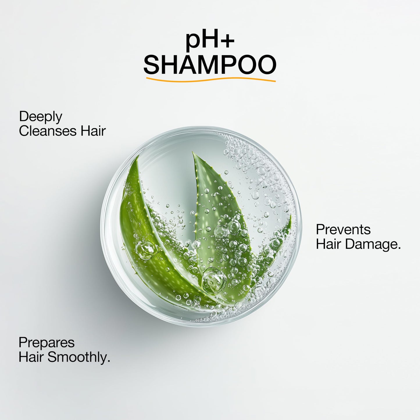 GK HAIR pH+ Clarifying Shampoo 10.1 Oz - Pre Treatment Shampoo for Hair, Deep Cleansing Shampoo for Build Up Removal, Opens Cuticle for Keratin