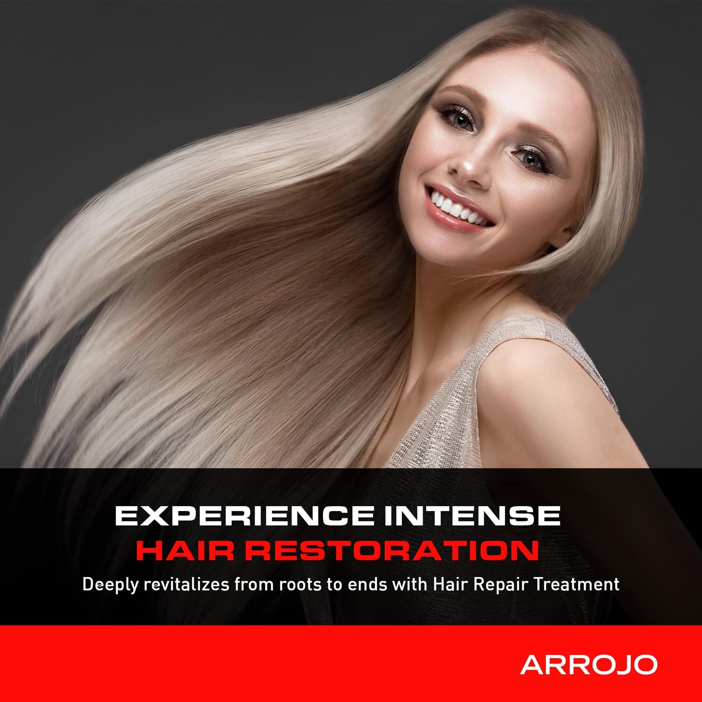 Arrojo Hair Repair Treatment, 5.1 fl oz - Cruelty-Free, Paraben-Free Sulfate-Free Hair Conditioner Mask with Keratin, Avocado & Coconut Oil - Ideal