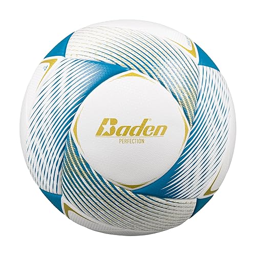 Baden Perfection Thermo Soccer Ball, Official Size 5 Seamless Thermal-Bonded, NFHS Approved