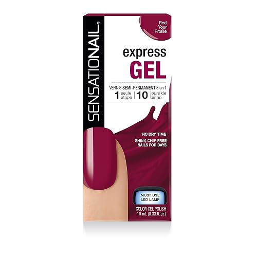 Pacific World Sensationail Express Gel, Red Your Profile (1 ct)