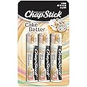 ChapStick Cake Batter Limited Edition Flavored Lip Balm Tubes - 0.15 Oz (Pack of 3)