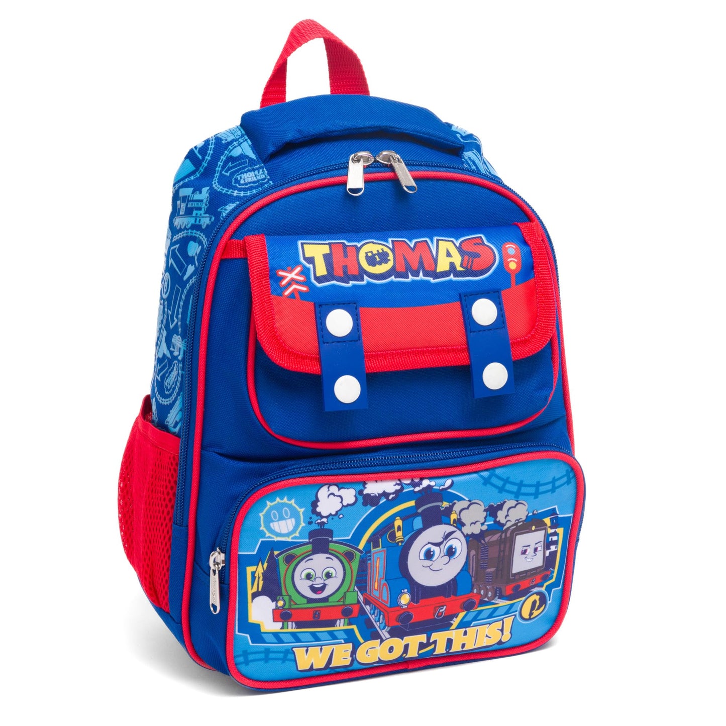 Ruz - Thomas and Friends 12 Inch Pre-School backpack with Padded Back and Adjustable Straps