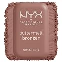 NYX PROFESSIONAL MAKEUP Matte Buttermelt Bronzer, Longwear Face Makeup with Up to 12 Hours of Wear, Vegan Formula - All Butta'D Up (Light Medium