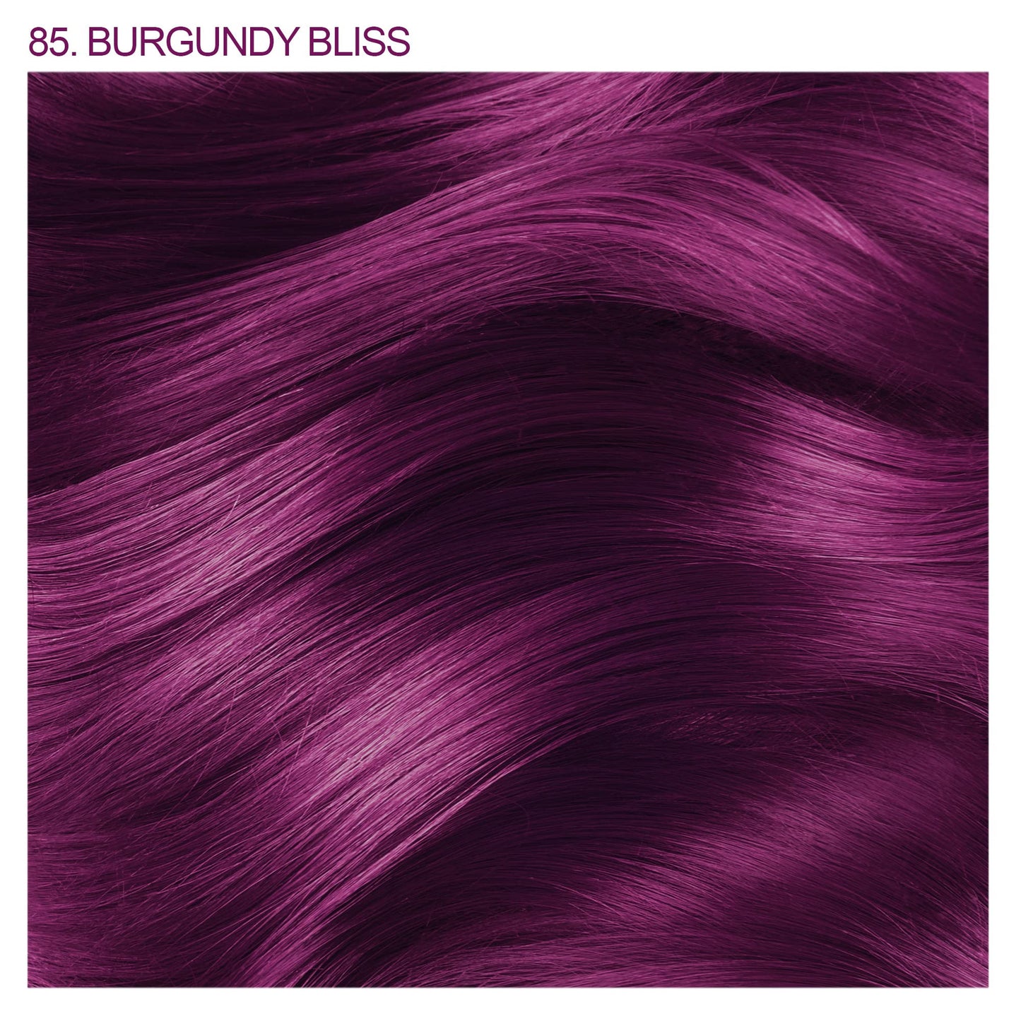 Adore Semi Permanent Hair Color - Vegan and Cruelty-Free Hair Dye - 4 Fl Oz - 085 Burgundy Bliss (Pack of 3)