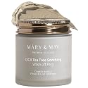 Mary&May Vegan Cica Tea Tree Soothing Wash Off Pack - Natural Centella Clay Mask for Sensitive Skin, Relieves Irritation, Cleanses Pores