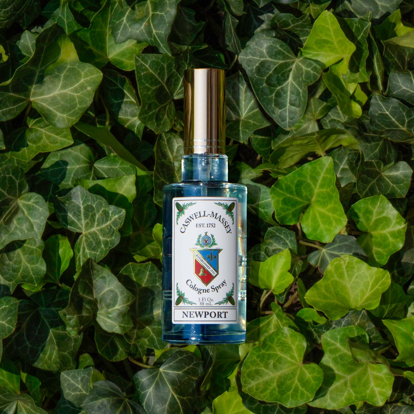 Caswell-Massey Newport Cologne Spray, Scents of Sandalwood, Cedar & Citrus, Fragrance For Men, Made In The USA, 3 Oz