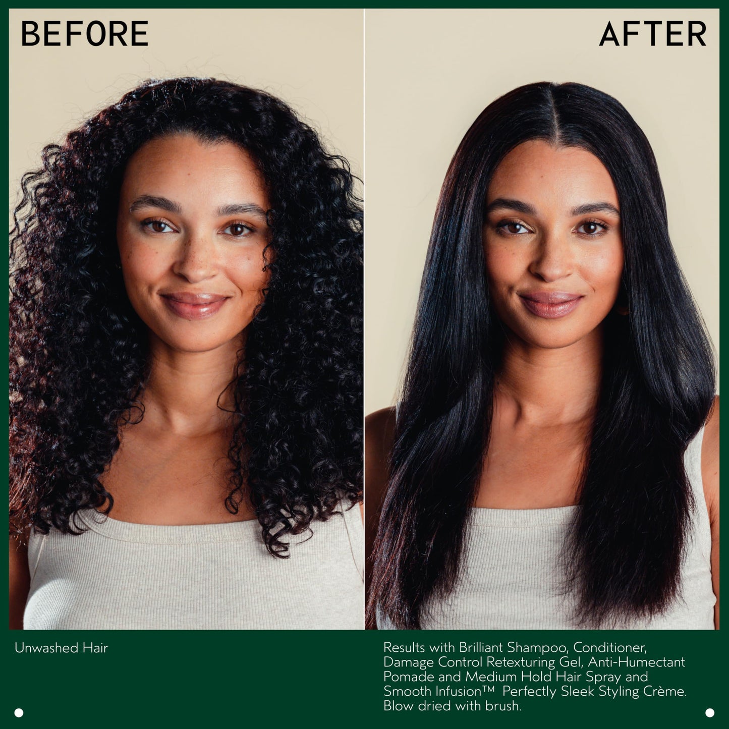 Aveda Smooth Infusion Perfectly Sleek | Heat-Activated Styling Cream | Curly & Coily Hair | Protects Against Frizz, Humidity & Heat | Silicone Free |