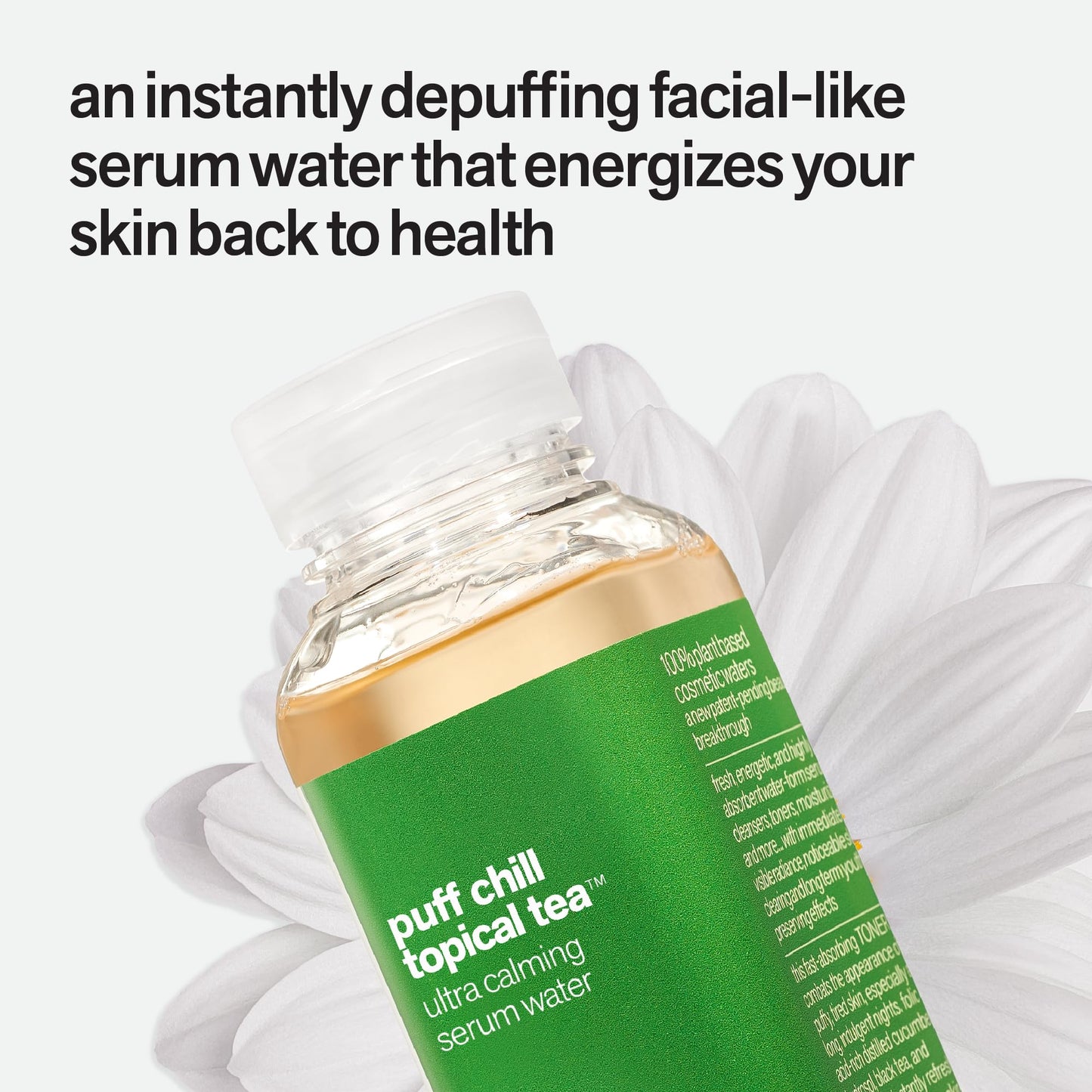 Facewater Puff Chill Topical Tea Ultra Calming Serum Water Beauty & Personal Care PLANT BEAUTY DISTILLERY