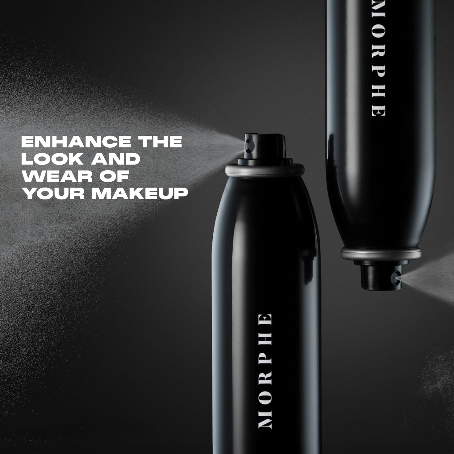 Morphe Continuous Setting Mist - Micro-Fine Makeup Setting Spray with a Natural Radiant Finish - Helps Makeup Resist Caking or Fading & Increases Wear