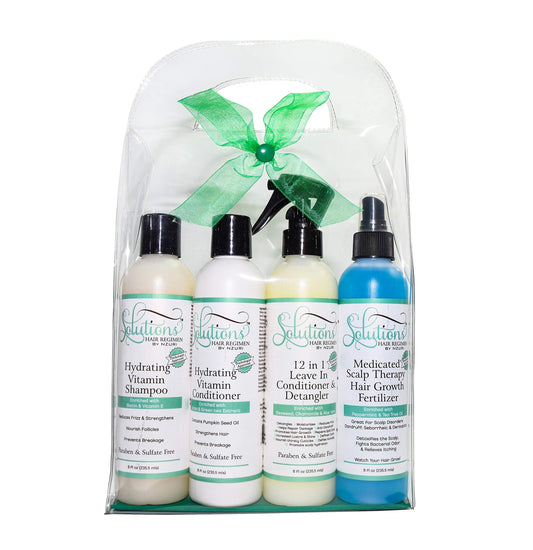 Nzuri Solutions Hair Regimen Moisture and Maintenance set