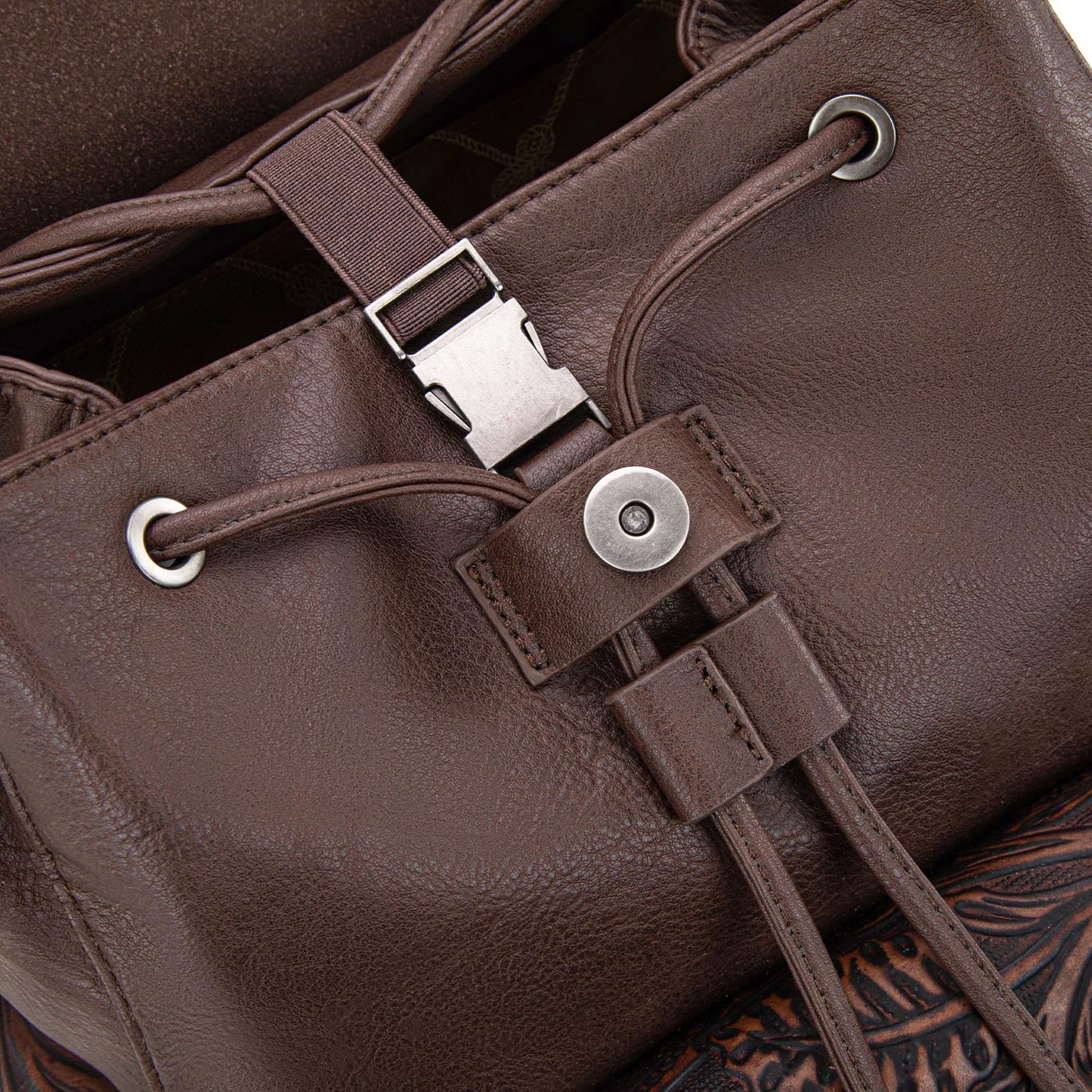 Montana West Wrangler Backpack Purse for Women Men Western Backpack Floral Tooled Travel Bags