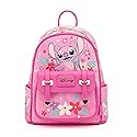 Wondapop - Angel 11"" Vegan Leather Fashion Mini Backpack, Pink
