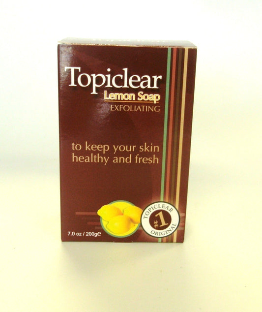 Topiclear Exfoliating Lemon Soap - 7 oz Beauty & Personal Care Topiclear