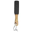 GranNaturals Wooden Foot File - Corn and Callus Remover for Feet - Dead Skin Exfoliator, Sander, Scrubber Filer Pedicure Rasp Tool for Wet + Dry Emery