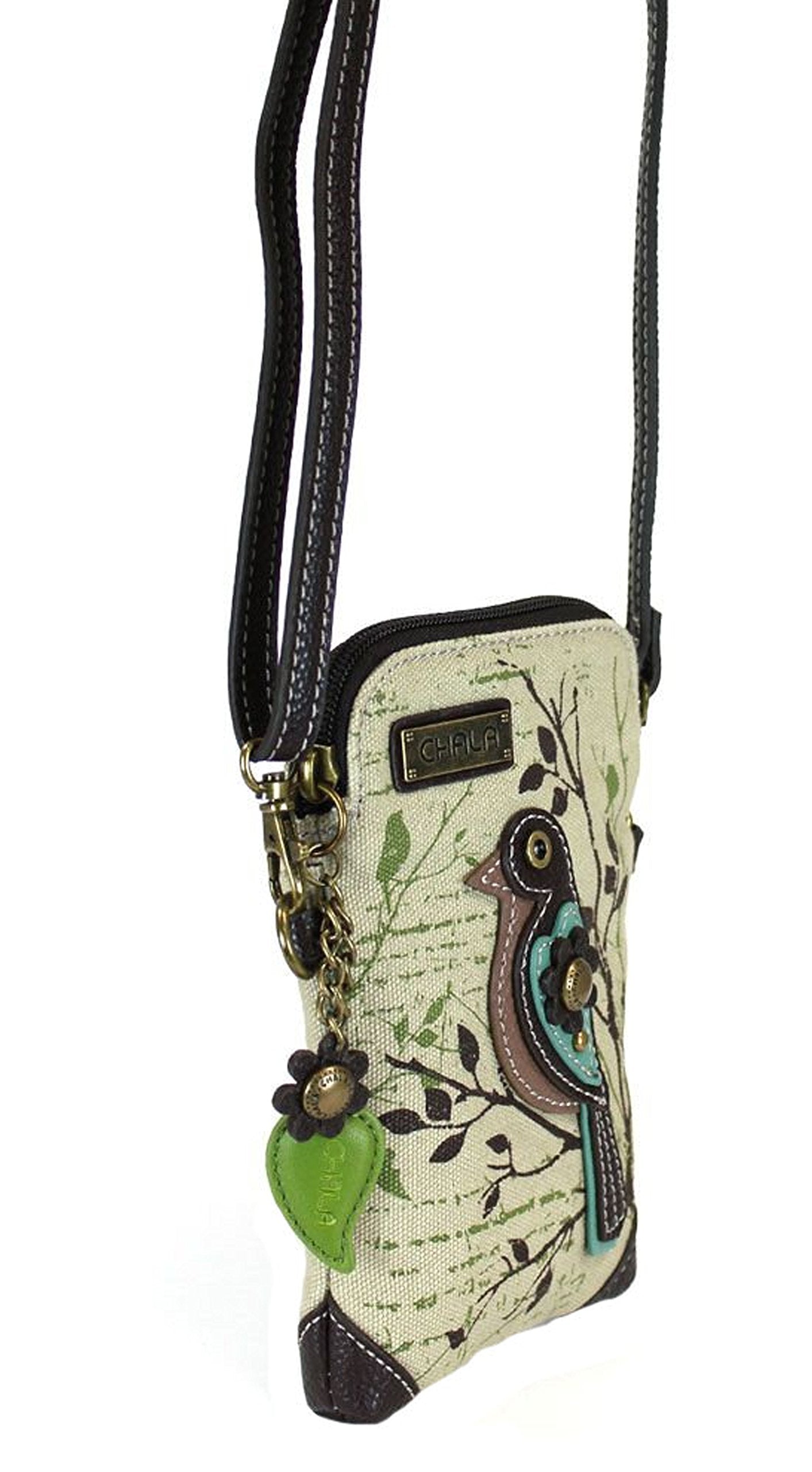 Chala Safari Bird Cellphone Crossbody Handbag - Bird Lover