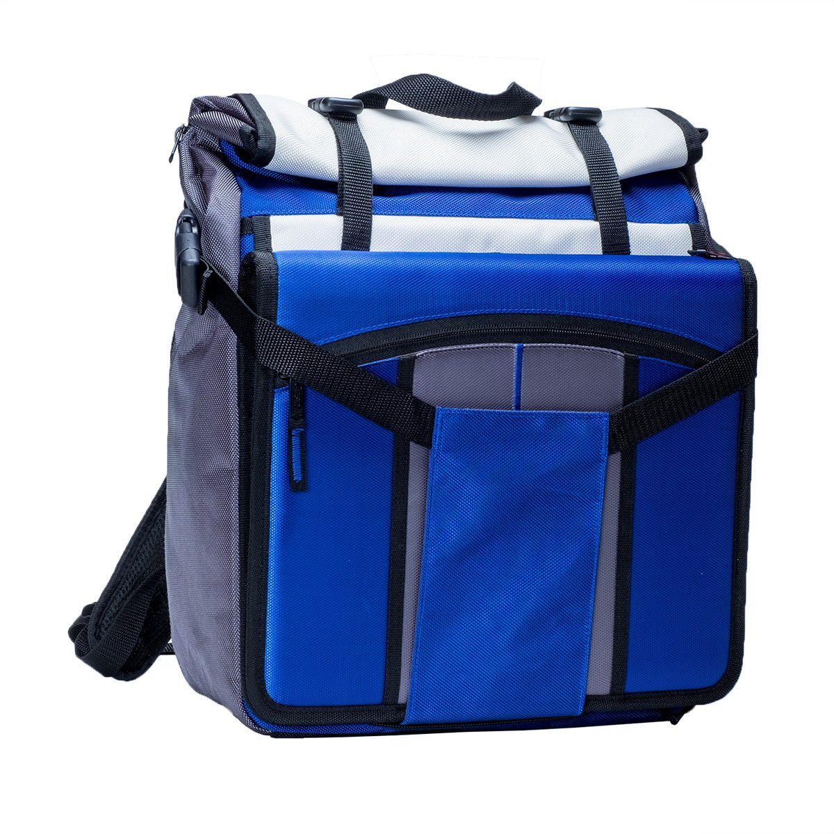 Case-It Laptop Backpack 2.0 with Hide-Away Binder Holder, Fits 13 Inch and Some 15 Inch Laptops, Magenta (BKP-202-MAG)