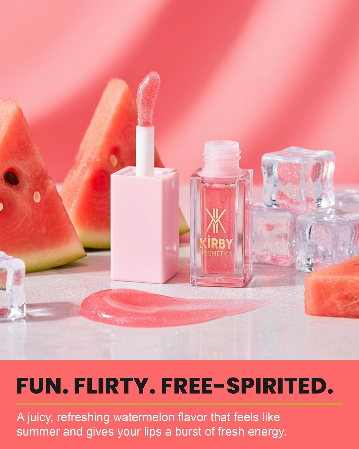 Kirby Kosmetics DivineDiva Lip Oil - TikTok-Viral Moisturizing & Hydrating High-Shine Lip Gloss with Hyaluronic, Coconut & Argan Oils - Vegan Lip Care