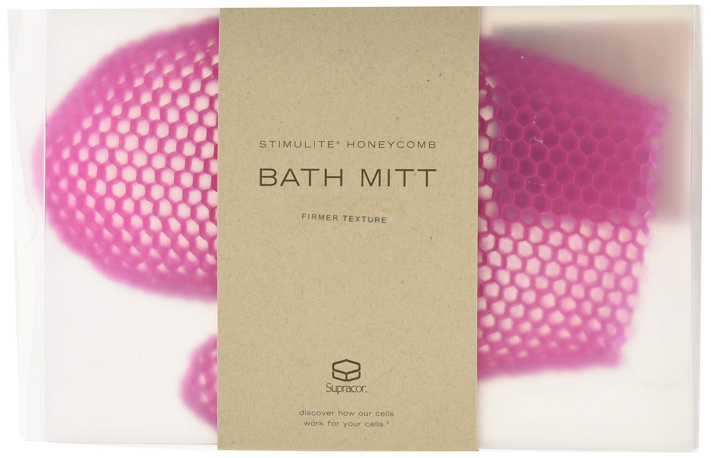 Unisex SUPRACOR Stimulite Bath Mitt (Magenta) Beauty and Personal Care Supracor