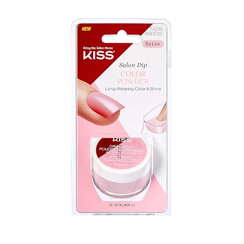 KISS Salon Dip Color Powder - Pink Beauty & Personal Care KISS
