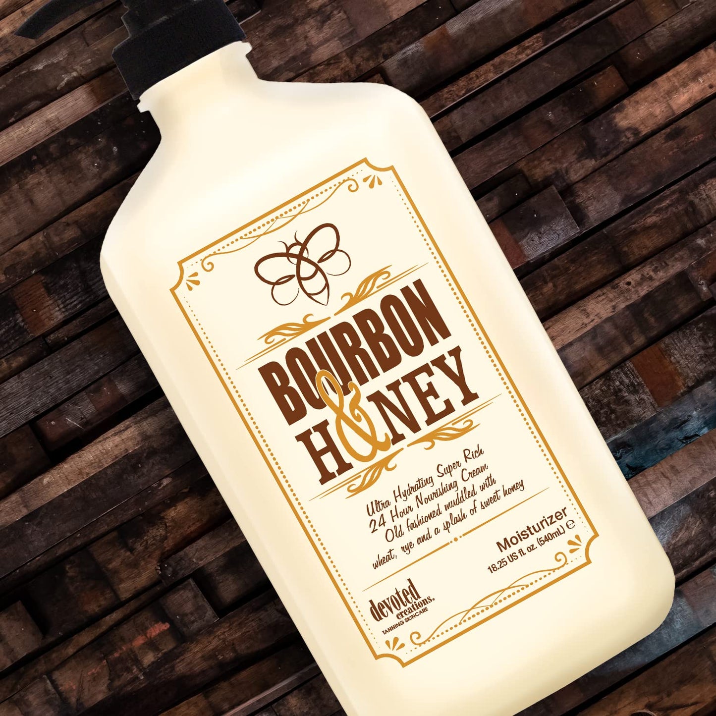 Devoted Creations Bourbon & Honey Moisturizer 18.25 oz