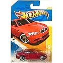 2011 Hot Wheels New Models '10 BMW M3 Red on 2 Car Bands Included Card #26/244