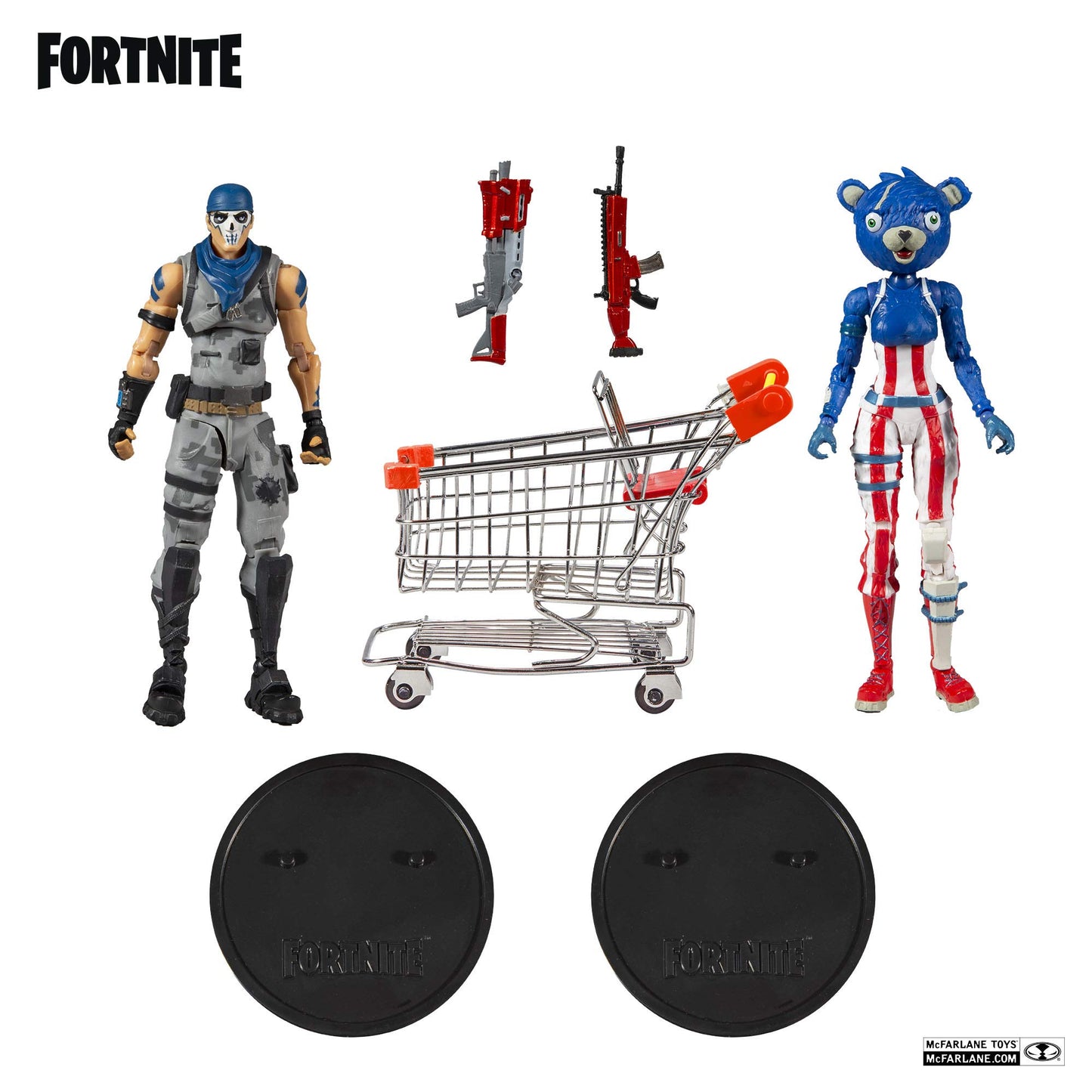 McFarlane Toys Fortnite Shopping Cart Action Bundle Pack