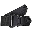 5.11 Tactical Maverick Assaulters Belt - Ergonomic Fit, Quick-Release Buckle, Durable 1.75" Rigger Belt, Style 59569ABR, Black, Large